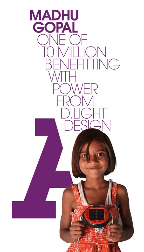 Acumen D.Light logo by johnson banks www.johnsonbanks.co.uk