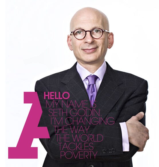 Acumen Seth Godin logo by johnson banks www.johnsonbanks.co.uk