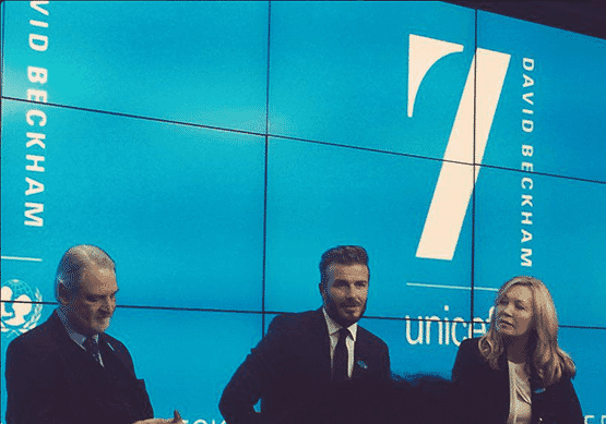 Launch event | 7: The David Beckham Unicef Fund | ©johnsonbanks www.johnsonbank.co.uk