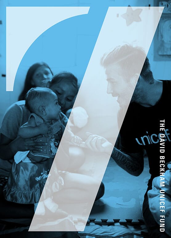 Image style | 7: The David Beckham Unicef Fund | ©johnsonbanks www.johnsonbank.co.uk