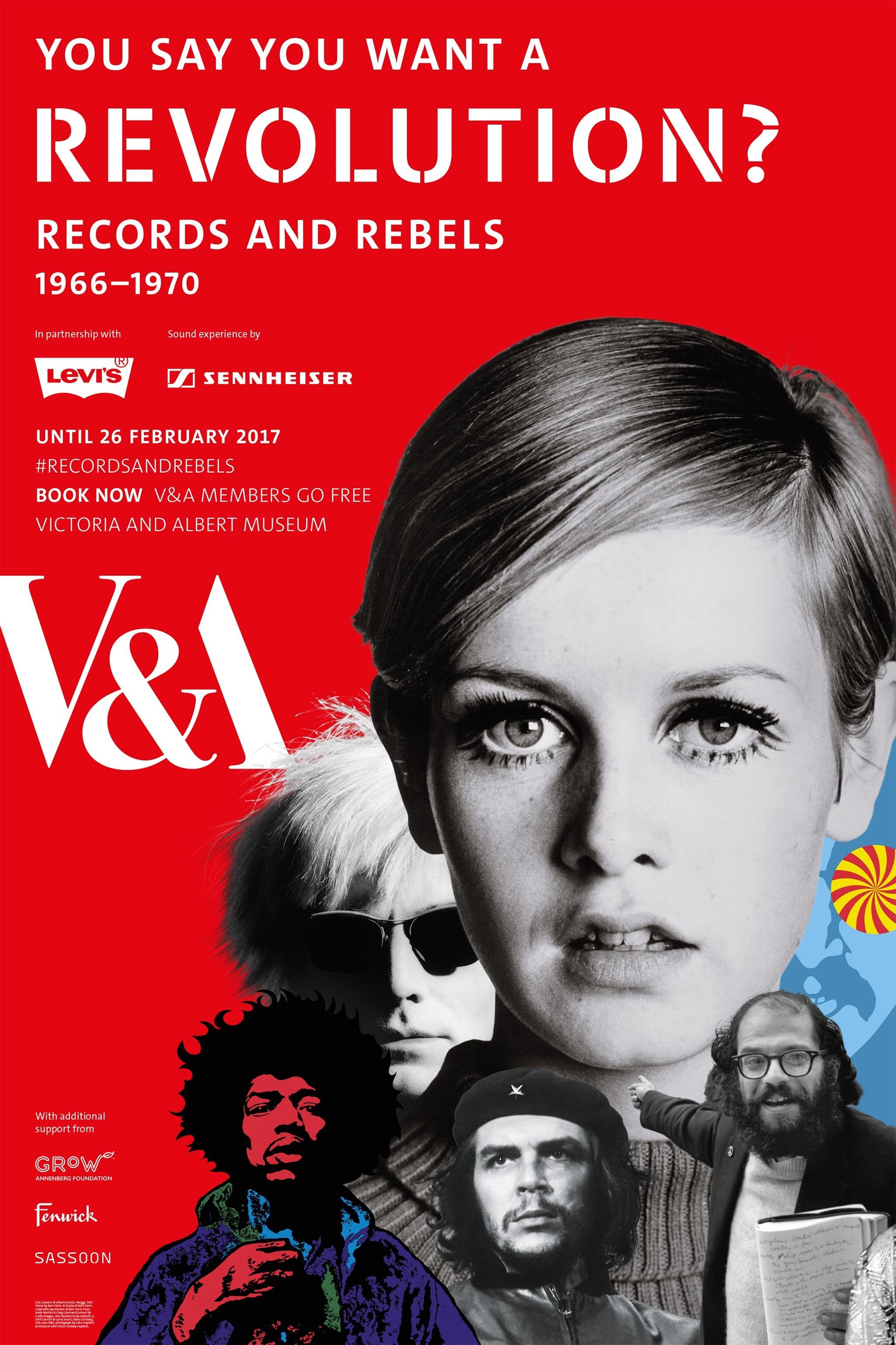 V&A: You Say You Want a Revolution? | Johnson Banks