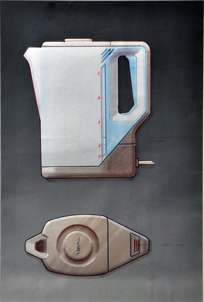 Drawing of freeline kettle
