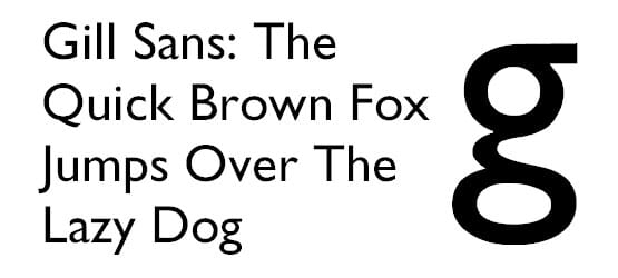 Gill_Sans_Example