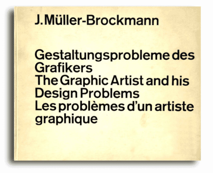 Cover of book by Josef Müller-Brockmann 